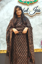Chanderi Silk Ajrakh Salwar_1