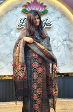 Ajrakh Silk Linen Salwar 1