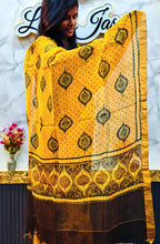 Ajrakh Silk Linen Salwar 11