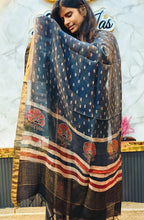 Ajrakh Silk Linen Salwar 8