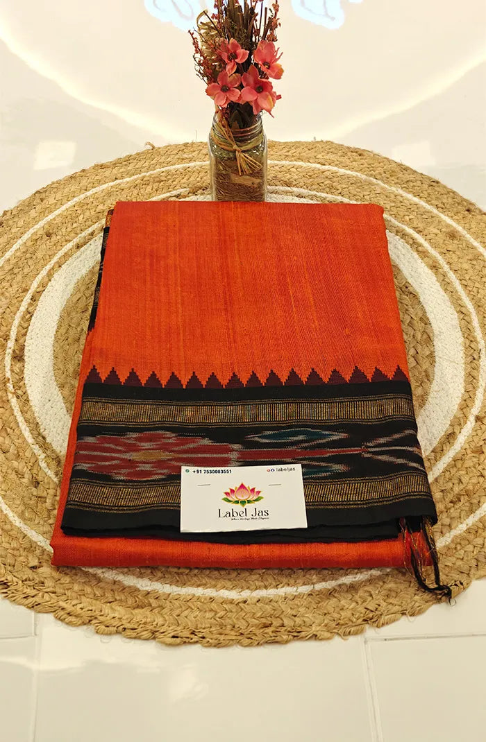 Premium Dupion Silk saree 5 Main image