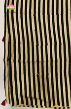 Modal Silk with Ajrakh Handblock Print Saree 2