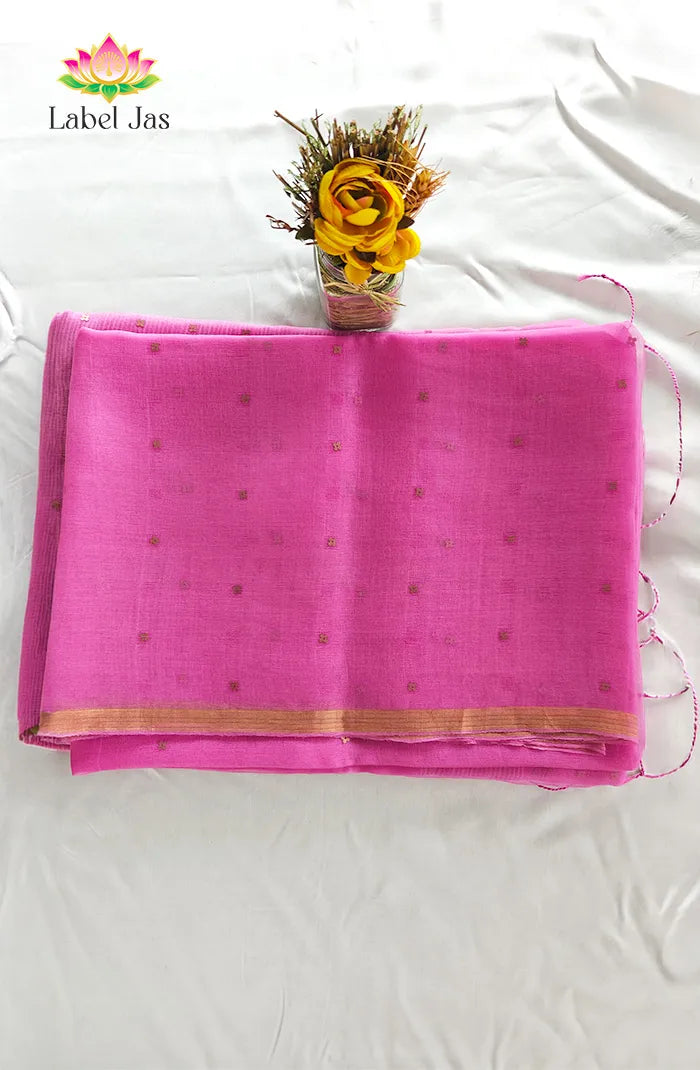Pure Muslin organza saree 2 Main image