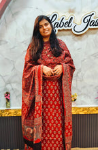 Ajrak Handblock Salwar 7