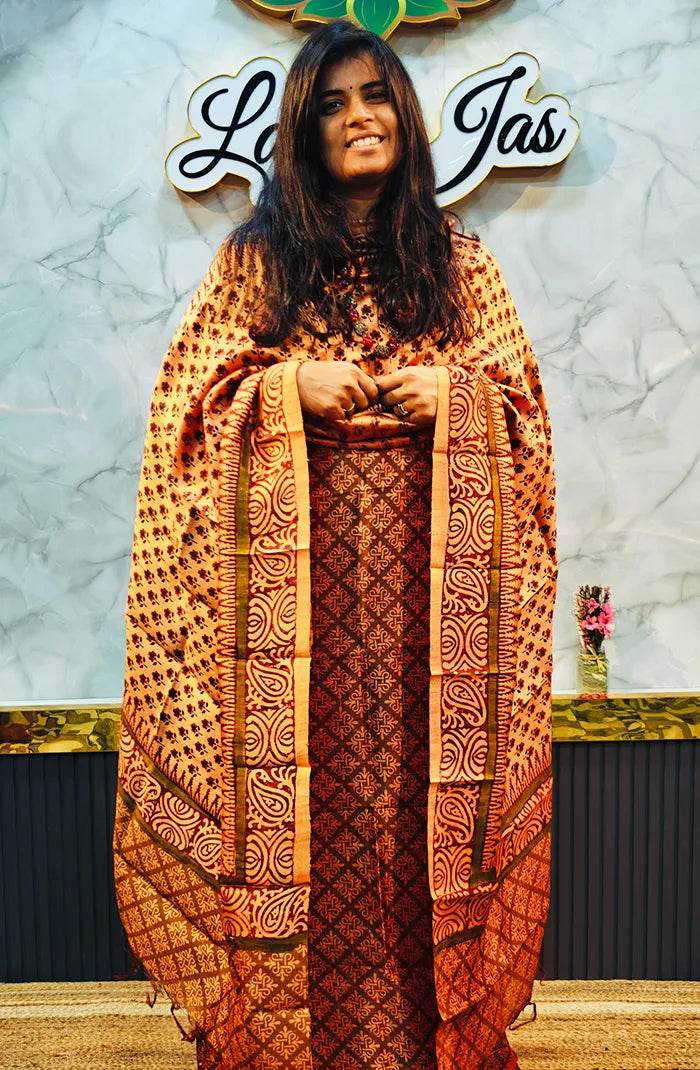 Pure Dupion Silk salwar 2 Main image