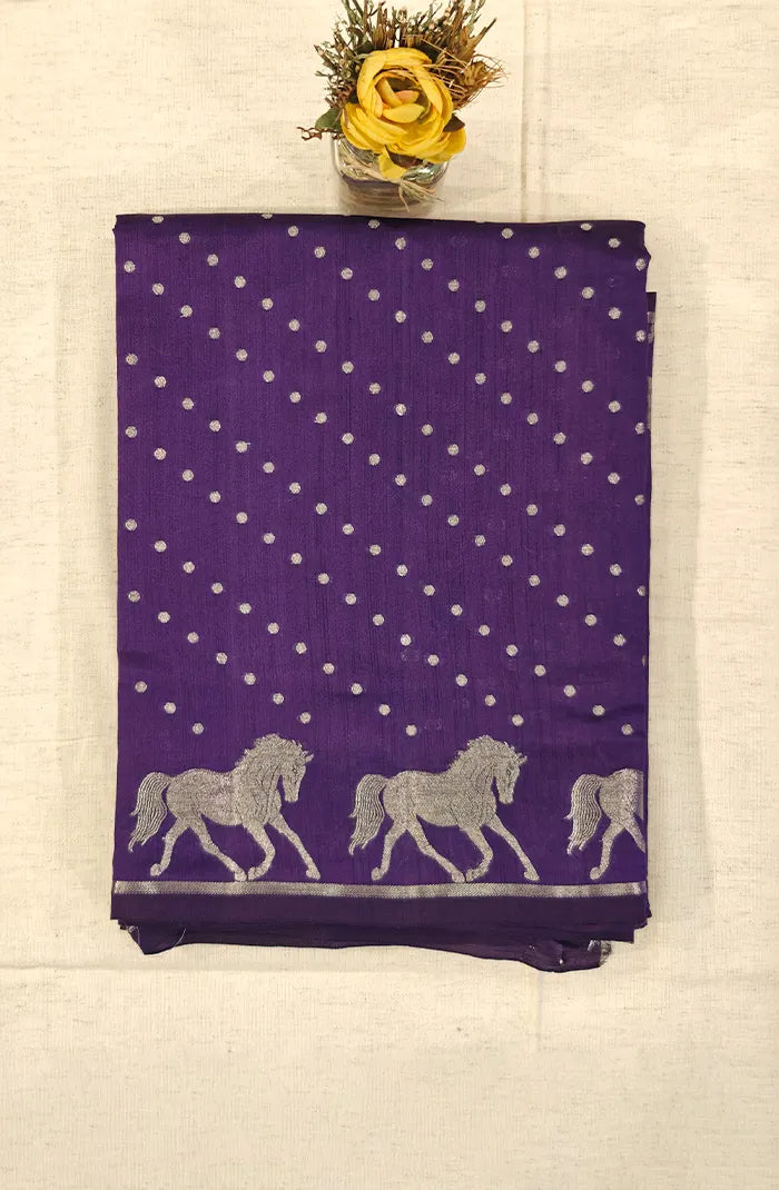 Premium Chiniya Silk Saree 3 Main image