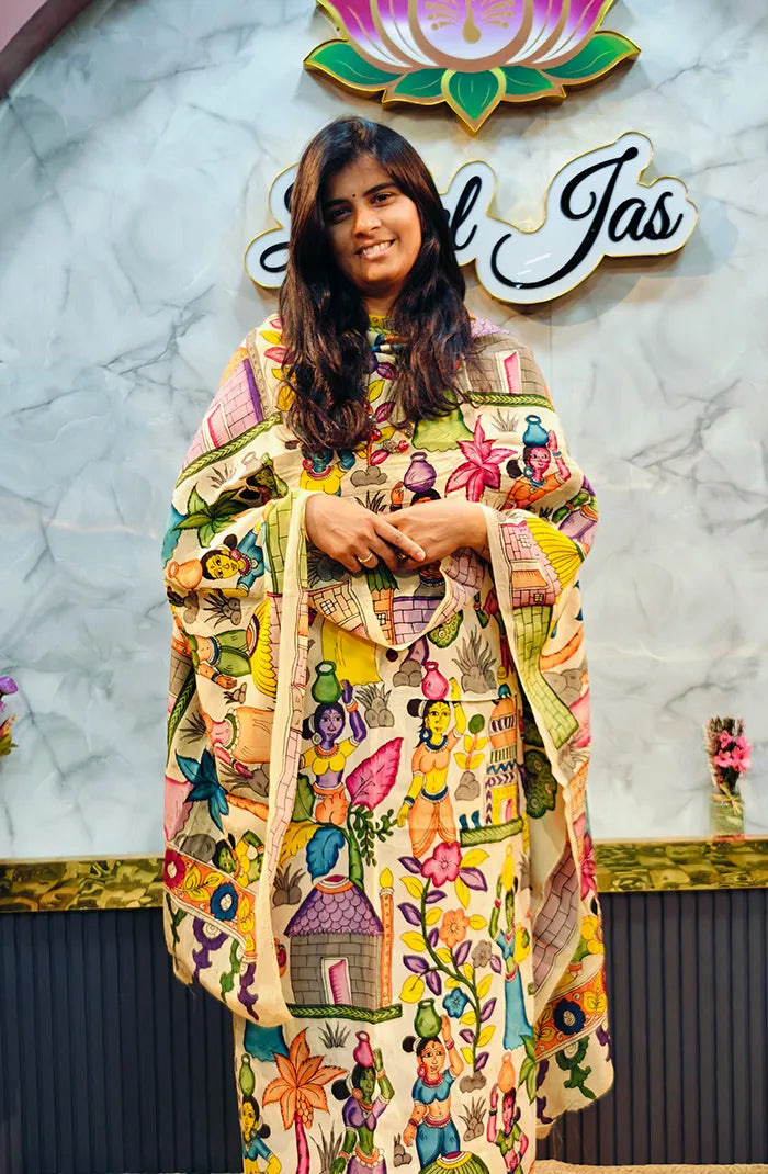 Pure Pen kalamkari Salwar 10 Main image
