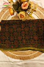 Premium kota Saree with Ajrakh 3