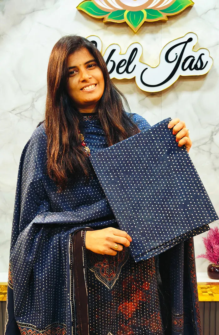 Ajrak Handblock salwar_36 Secondary image