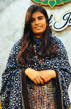 Ajrak Handblock salwar_35