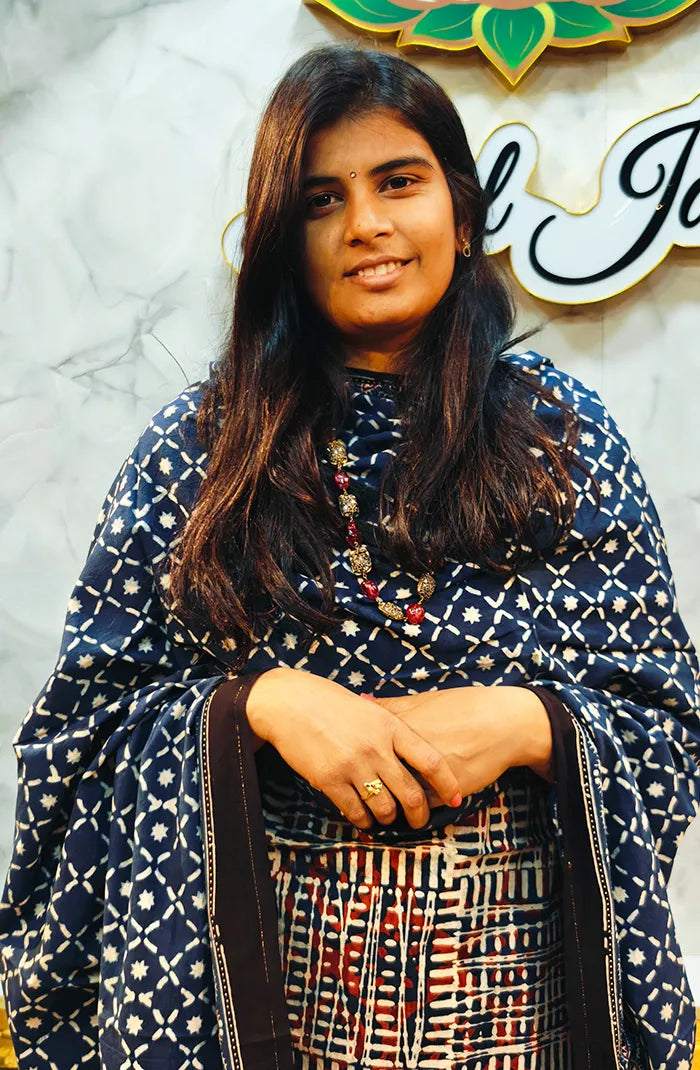 Ajrak Handblock salwar_35 Main image