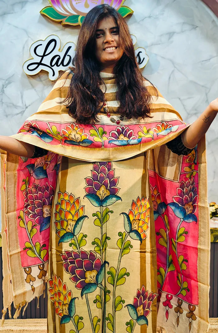 Pure Pen kalamkari Salwar 4 Main image