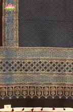 Ajrakh Premium Taj Cotton Saree 4