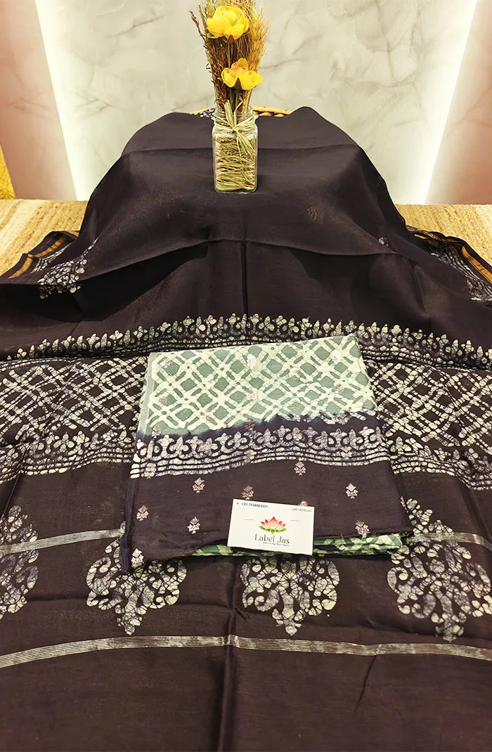 Chanderi Banarasi Salwar 4 Main image