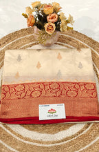 Pure Raw Mango Banarasi Silk Saree