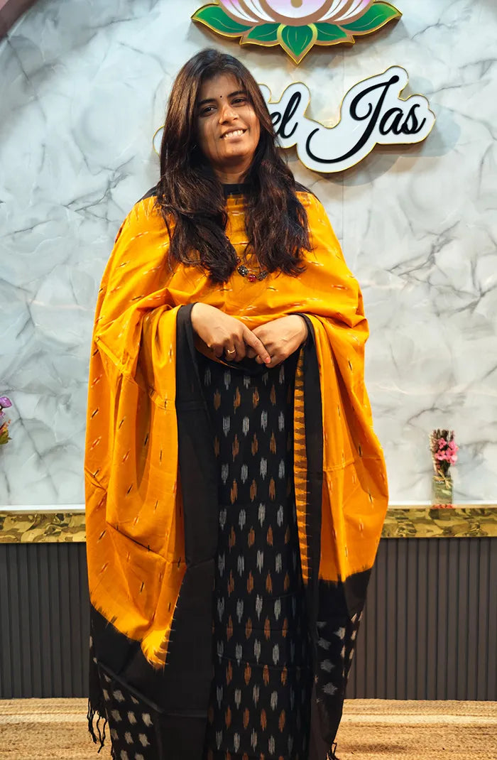 Mercidized Ikkat Cotton Salwar 4 Main image