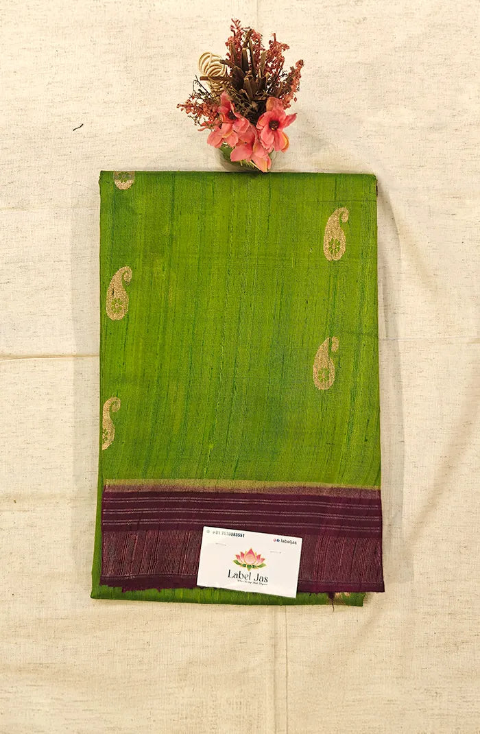 Premium Dupion Silk saree 2 Main image