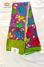 Pure Pen Kalamkari Silk Saree – 02