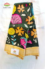 Pure Pen Kalamkari Silk Saree – 05