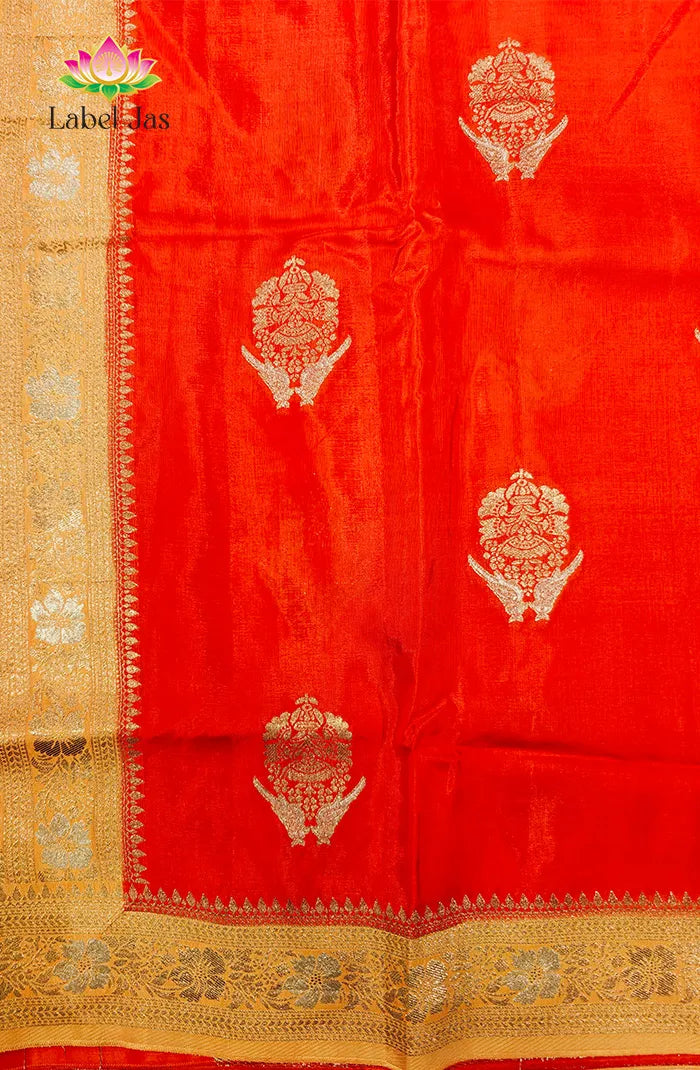 Premium Chiniya silk saree 9 Secondary image
