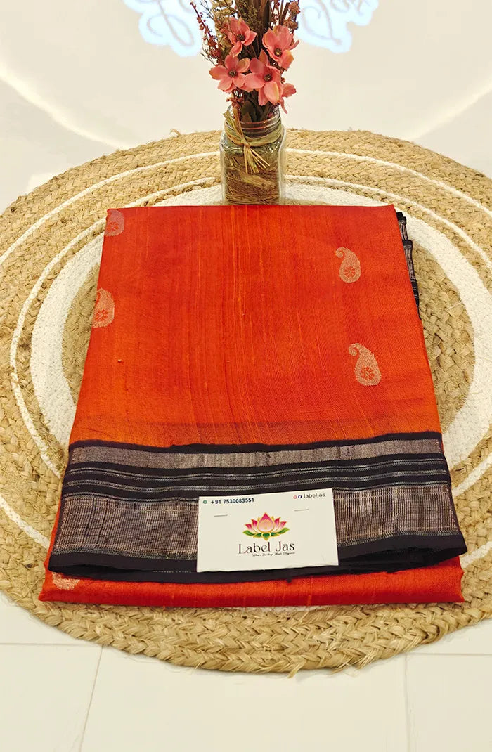 Premium Dupion Silk saree 1 Main image