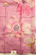 Pure Digital Linen  Tissue Saree 4