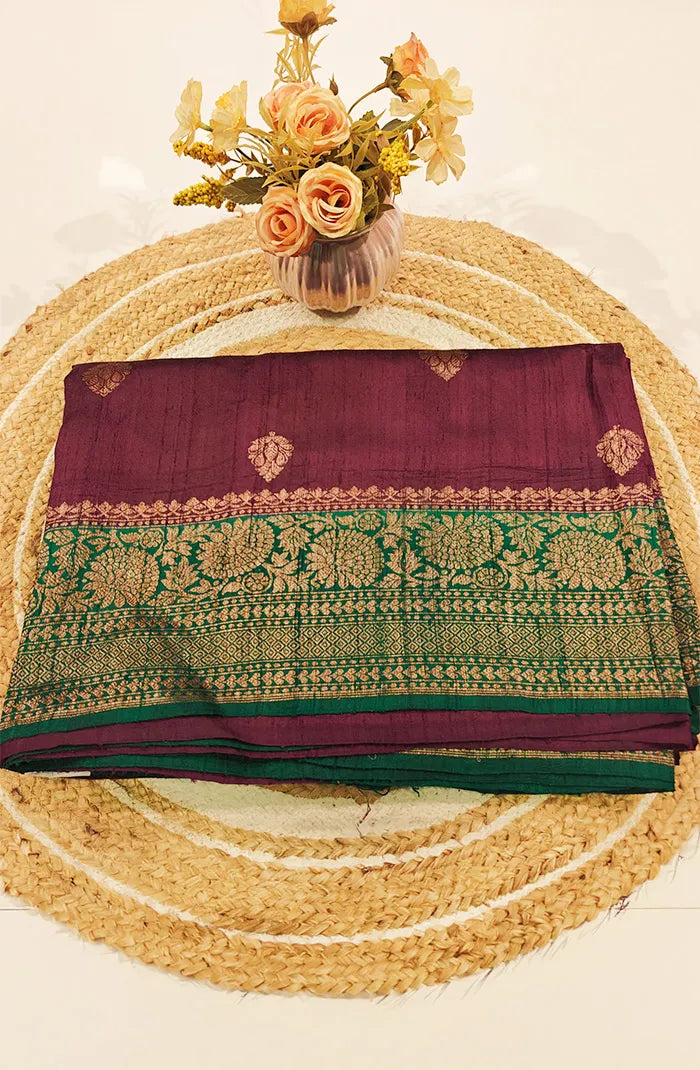 Pure Banarasi  Raw Silk Saree 8