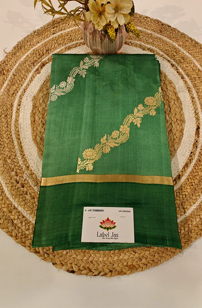 Pure Raw Mango Silk Saree 1 Main image