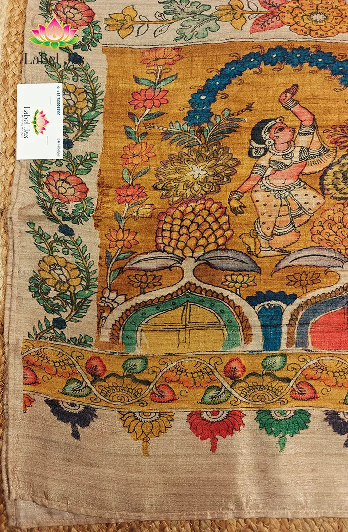 Semi Tussar Salwar 8 Secondary image
