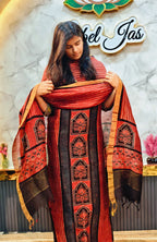 Ajrakh Silk Linen Salwar 21