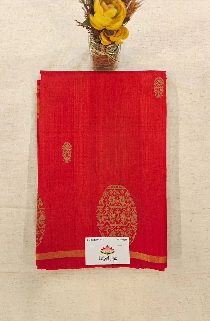 Premium Dupion Silk saree 12 Main image
