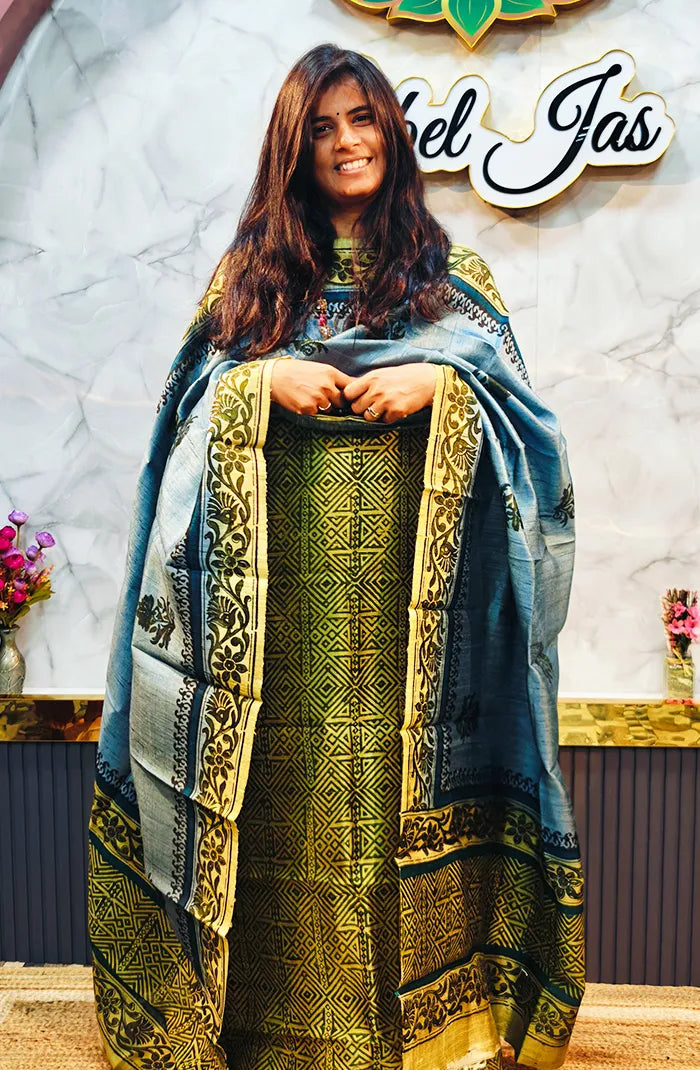 Pure Dupion Silk salwar 1 Main image