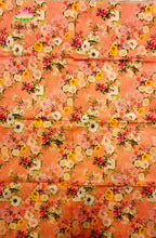 Pure  Linen Saree with Digital print 2