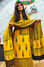 Ajrak Handblock salwar_32