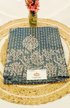 Tussar Block Printed Saree 4