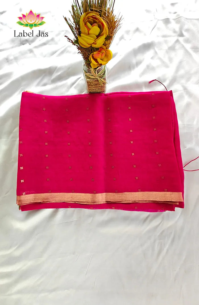 Pure Muslin organza saree 12 Main image