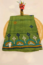 Desi Tussar with Kutch Work Saree
