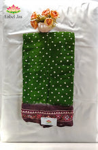 Modal silk with Bandini and Ajrakh Saree 7