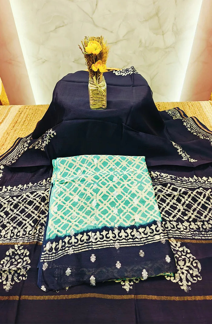 Chanderi Banarasi Salwar 1 Main image
