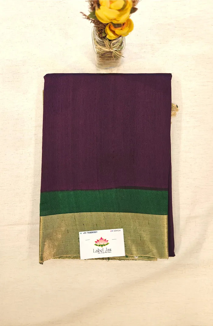 Premium Dupion Silk saree 10 Main image