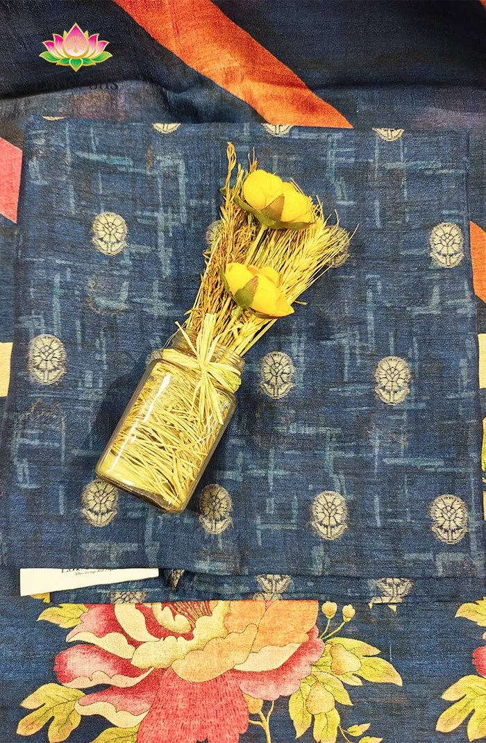 Semi Tussar Salwar 4 Secondary image