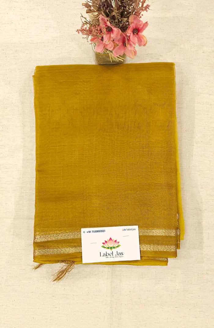 Semi Organza Saree 3 Main image