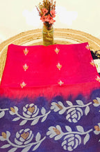 Rose Tussar Saree