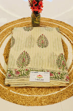 Tussar Block Printed Saree