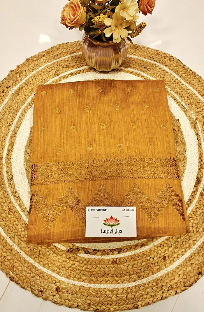 Premium Munga silk saree 4 Main image