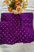 Modal silk with Bandini and Ajrakh Saree 5