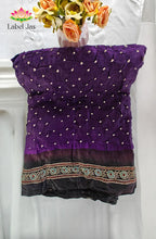 Modal silk with Bandini and Ajrakh Saree 6