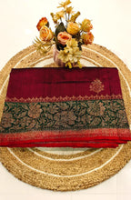 Pure Banarasi  Raw Silk Saree 9