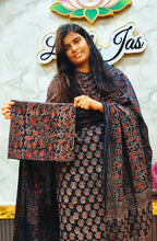 Ajrak Handblock Salwar 13