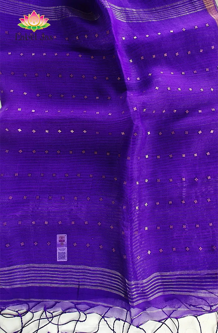 Pure Muslin organza saree 3